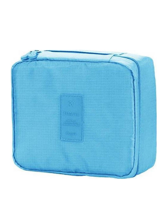 Hellblauer Wasserdichter Textil-Reisebeutel Hellblauer Wasserdichter Textil-Reisebeutel