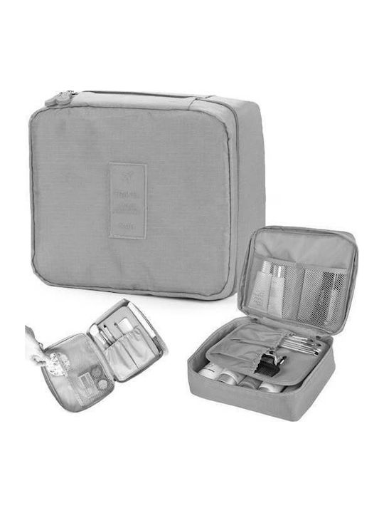 Light Blue Waterproof Textile Travel Bag