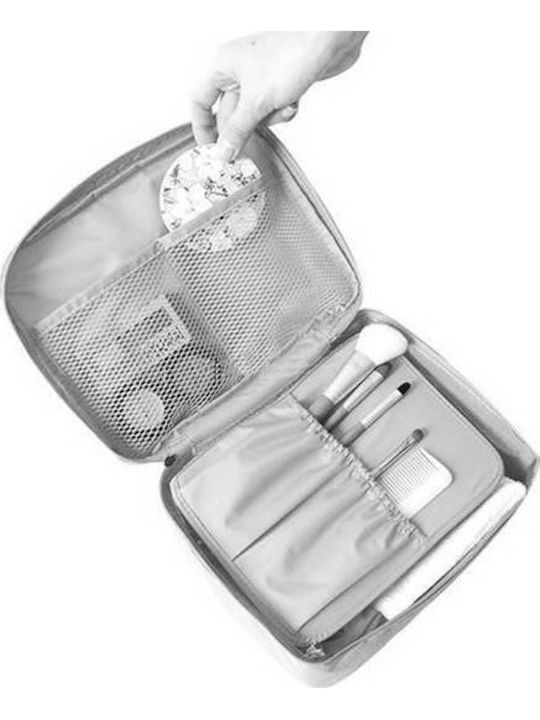 Light Blue Waterproof Textile Travel Bag