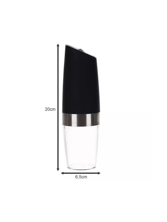 Set Rasnițe Electrice Pentru Condimente Inox În Culoare Neagră 13.3cm 2 Bucăți