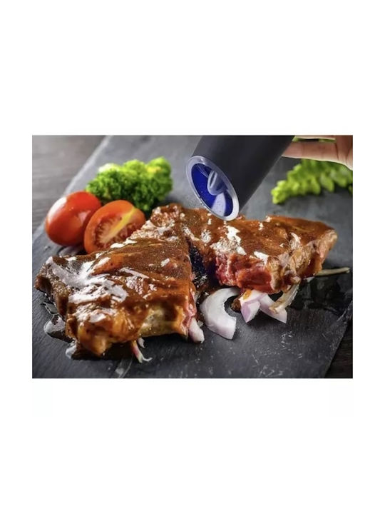 Set Rasnițe Electrice Pentru Condimente Inox În Culoare Neagră 13.3cm 2 Bucăți