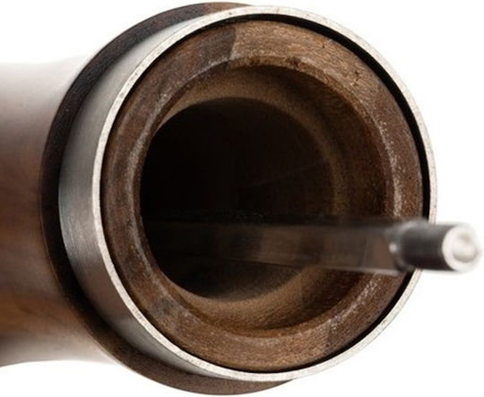 Manual Spice Mill Set Ceramic in Brown Color 21cm 2 Pieces
