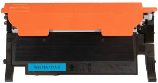 Cartuș Nelbo Toner Hp Pentru Imprimantă Tip Lh-117c W2071a Cyan Compatibil Hp Mfp 179fnw Laser 150a 150nw