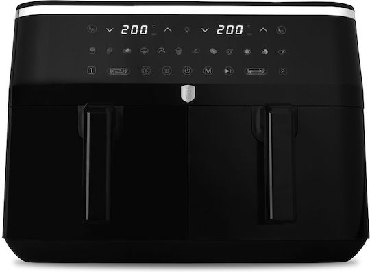 Berlinger Haus Air Fryer with Double Removable Container 9L Black BH-9883