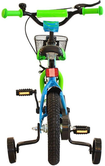 Enero Bicicletă Copii 12" BMX Albă