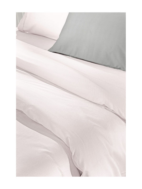 Guy Laroche Bettbezug Baumwollsatin Einzeln 165x225 Minimal Perla