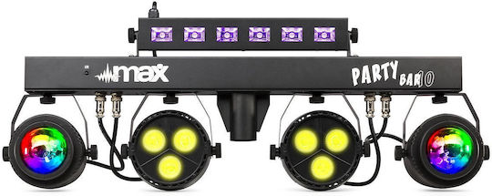Max Audio Φωτορυθμικό LED PAR PartyBar RGBW