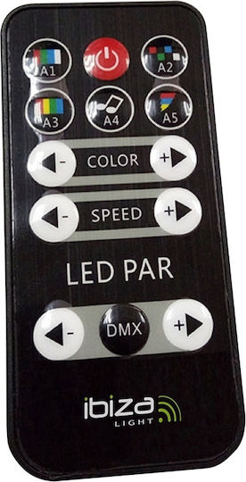Ibiza Sound Φωτορυθμικό LED PAR Mini 12x1W RGB