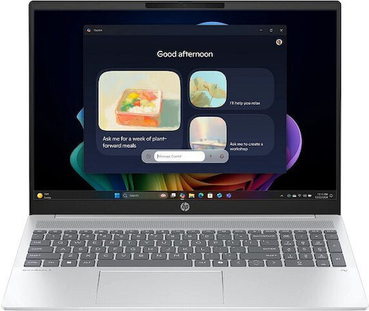 HP OmniBook 5 16-ag1030nw 16" IPS FHD (Ryzen AI 300 Series-7 350/24GB/512GB SSD/W11 Home) Glacial Silver (US Keyboard)