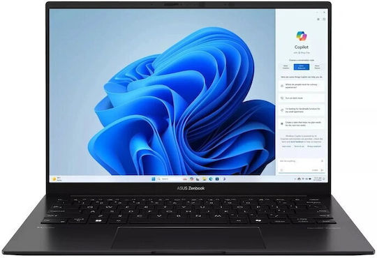 Asus Zenbook 14 OLED UM3406HA-WS74T 14" FHD+ Touchscreen (Ryzen 7-8840HS/16GB/512GB SSD/W11 Home) (International English Keyboard)