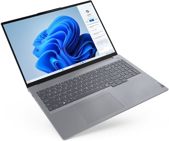 Lenovo ThinkBook 16 G7 ARP 16 Zoll IPS FHD+ Ryzen 7-7735HS/16GB/1TB SSD/W11 Pro Arctic Grau Tastatursprache Internationales Englisch