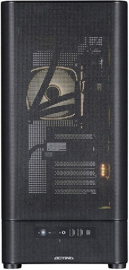 Actina Гейминг Настолен Компютър (Ryzen 9-9900X3D/32GB DDR4/2.0TB SSD/Без Операционна Система)