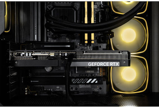 Actina Гейминг Настолен Компютър (Ryzen 9-9900X3D/32GB DDR4/2.0TB SSD/Без Операционна Система)