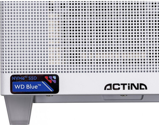 Actina Gaming Desktop PC (Ryzen 7-8700F/32GB DDR5/1TB SSD/Radeon RX 9070 XT/Fără sistem de operare)