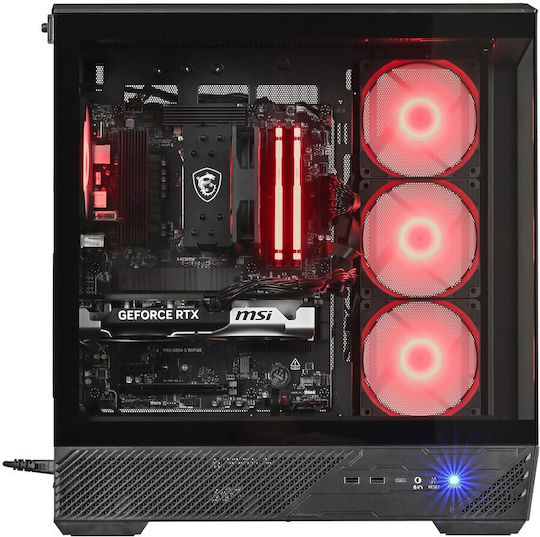Actina Гейминг Настолен Компютър Ryzen 5-7500X3D 32GB DDR5 1TB SSD GeForce RTX 5060 Ti Без Операционна Система