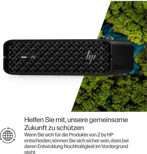 HP Z2 Mini G1i SFF Desktop PC (Ultra 7-265/16GB DDR5/512GB SSD/RTX A400/W11 Pro)