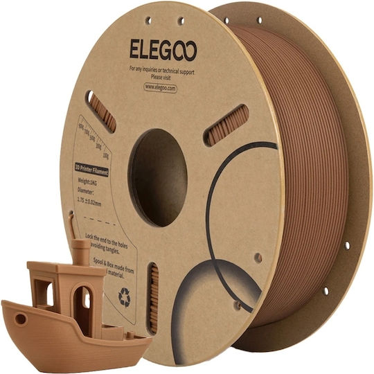 Elegoo PLA 3D Printer Filament Καφέ