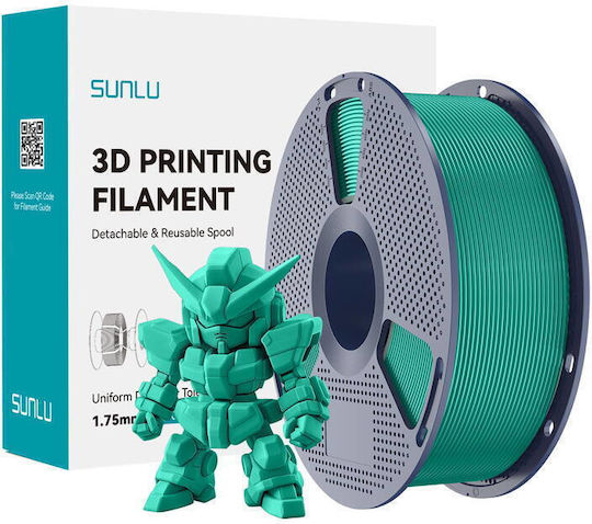 Sunlu PLA+ 2.0 3D Printer Filament Πράσινο