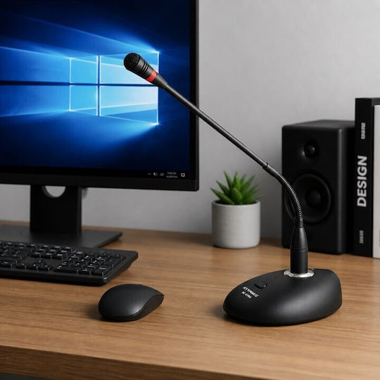 Arrango AC47926 Microfon 3.5mm Desktop, Braț flexibil