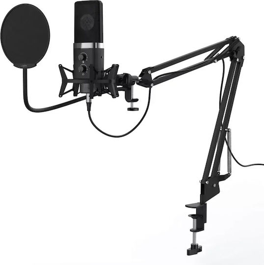 HAMA uRage MIC xStr3am Revolution² Микрофон USB за Студио в Черен Цвят