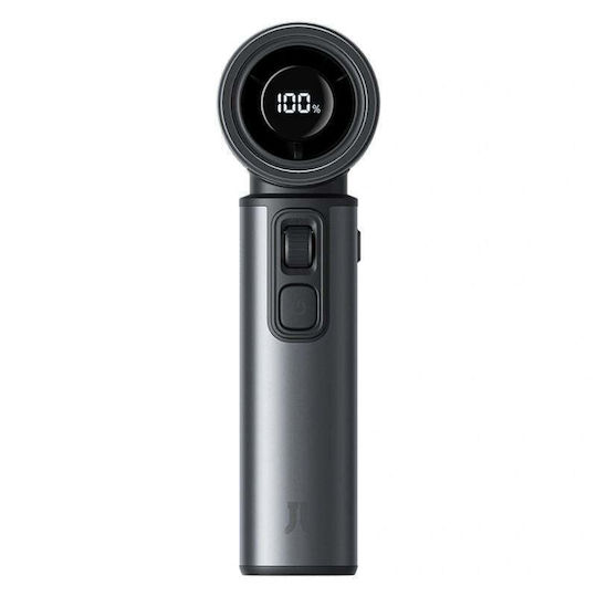 JisuLife Ανεμιστηράκι Χειρός USB Επαναφορτιζόμενο 9000mAh Χωρίς Πτερύγια 18W Ultra2 5-in-1 Mini Γκρι