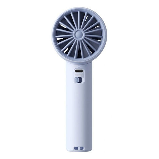 Jisulife Handheld Fan 10 4000mah Portable Usb Fan Blue