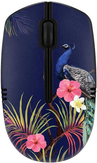 T'nB Tropic Mousepad & Wireless Mouse Albastru