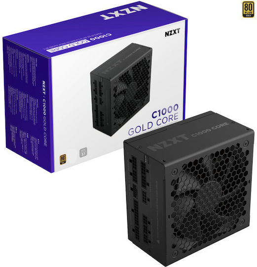 NZXT 1000W Black Computer Power Supply Full Modular (PA-0G3BB-EU)
