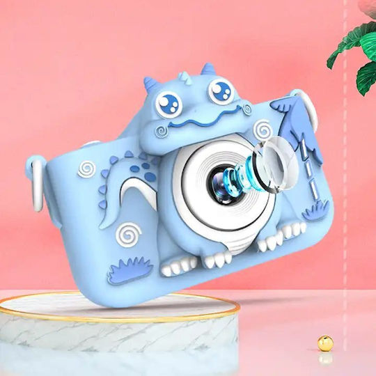C16 Dinosaur Kinderkamera Blau