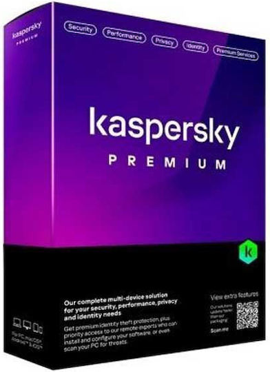 Kaspersky Premium for 10 Devices and 1 Year of Use (Electronic License)