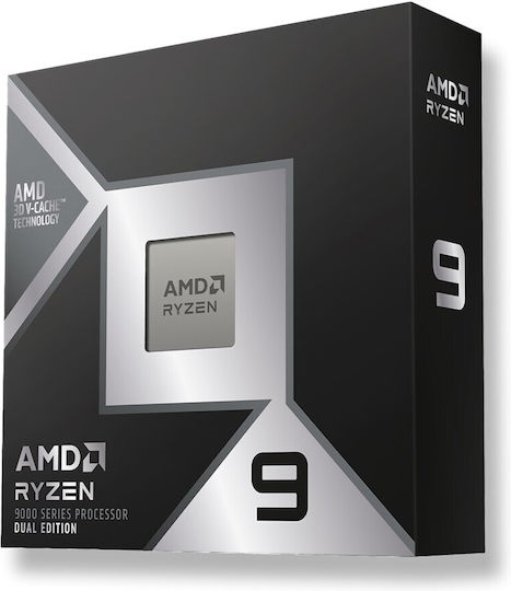 AMD Ryzen 9 9950X3D2 Dual Edition 4.3GHz CPU-Prozessor 16 Kerne für Steckdose AM5 Tablett