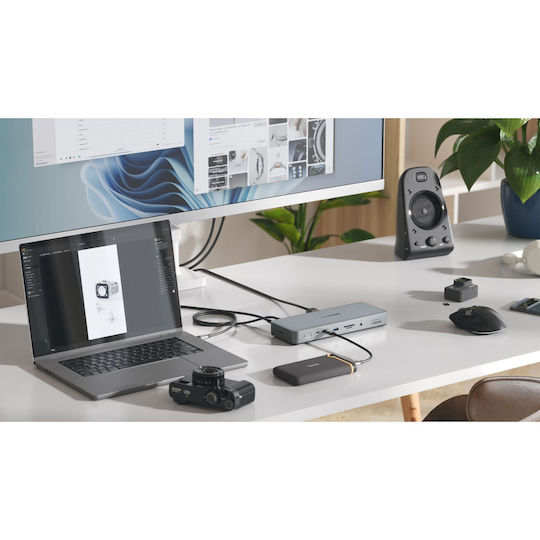 Alogic Thunderbolt 4 Docking Station with 4K Gray (TB4DU4)