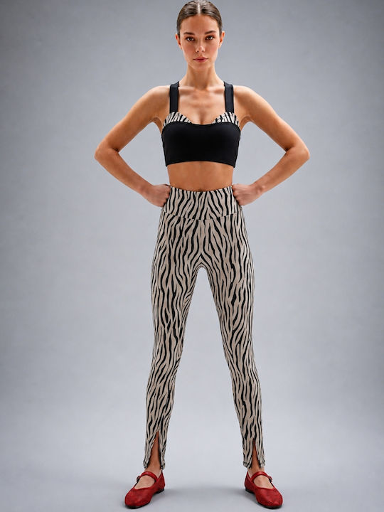 Γυναικείο Κολάν Σύσφιξης Zebra Print