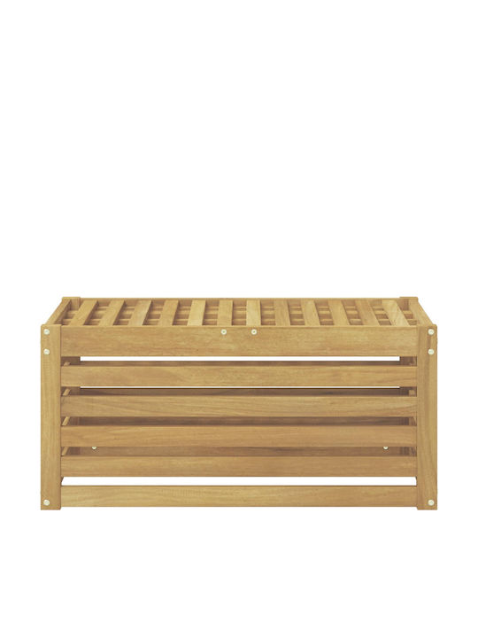 Bancă De Exterior Din Lemn 79x43x37cm