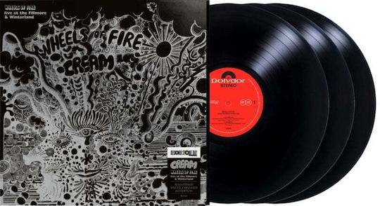 Cream Wheels Fire Live At Fillmore & Winterland 3lp Vinyl Rsd '26