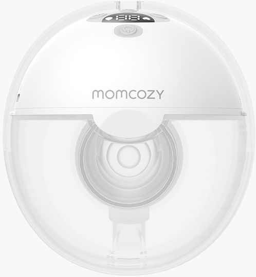 Momcozy Hands Free M5 Φορητό Διπλό Θήλαστρο Μπαταρίας Χωρίς BPA Γκρι 120ml