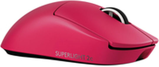 Logitech Pro X Superlight 2c Ασύρματο Gaming Ποντίκι Ροζ