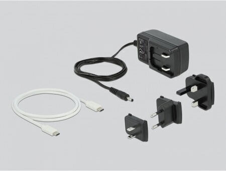 DeLock Докинг станция за 2 Хард Диска SATA 2.5" с връзка USB-C (63084)