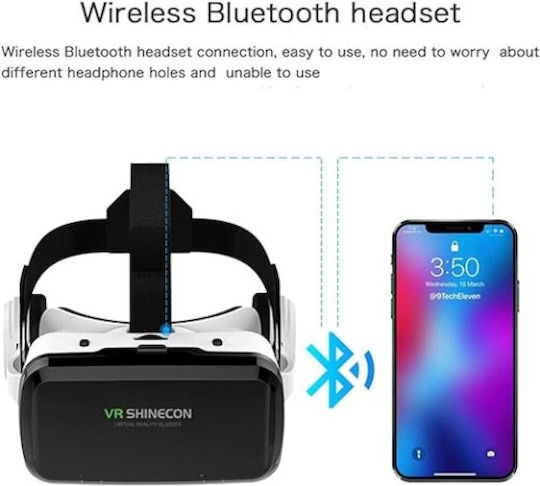 Shinecon G04BC VR Headset for Mobile from 4.7" to 6.3"