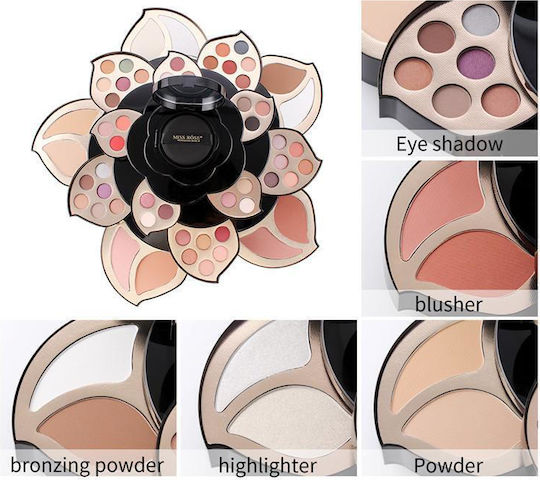 Miss Rose Luxus Mehrfarbige Make-up Palette