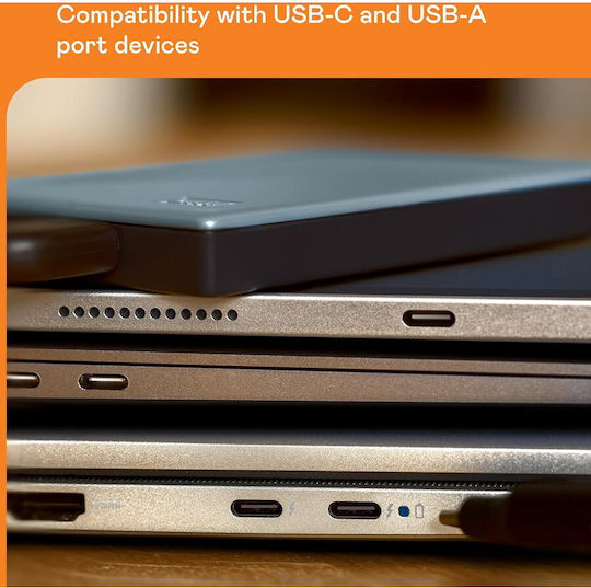 Western Digital My Passport USB 3.2 External 2.5" HDD 4TB Gray