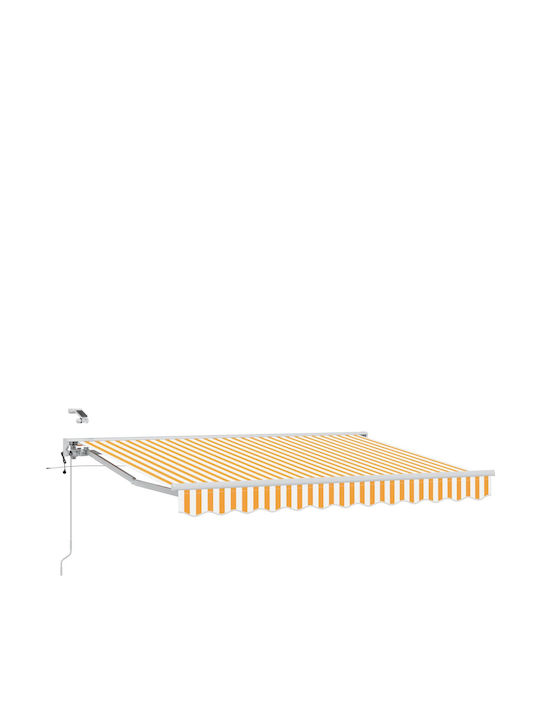 vidaXL Terrace Tent Yellow 3x2m