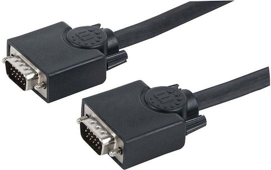 Manhattan VGA кабел M към M 15m черен