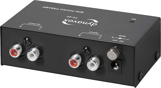 Dynavox Pro Phono Mm Amplifier Tc-20 Black 207671