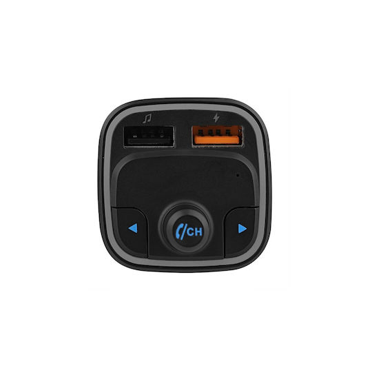 Tnb Fm Modulator Tnb Fmct08 Bluetooth 5.0 2 Usb Ports Black