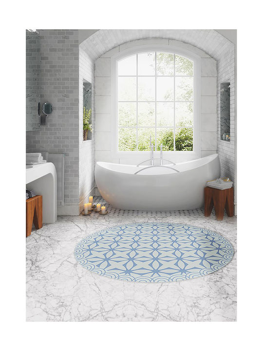 Tulup Rundes Wohnzimmer Teppich Grüne F50cm