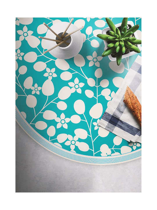 Tulup Round Blue Rug Φ120cm
