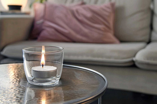 Aura Glass Ρεσώ Αρωματικό σε Λευκό Xρώμα 12τμχ