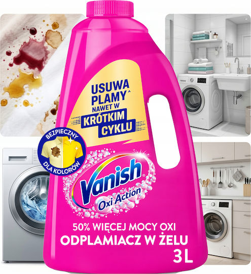 Vanish Remover de Pete sub Formă de Gel Potrivit pentru Țesături 3l