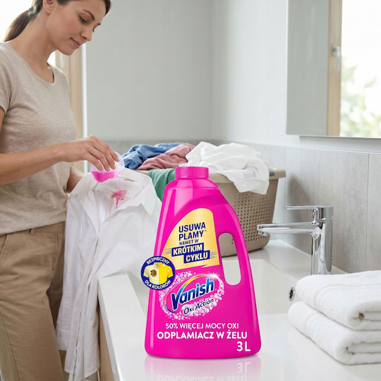 Vanish Remover de Pete sub Formă de Gel Potrivit pentru Țesături 3l